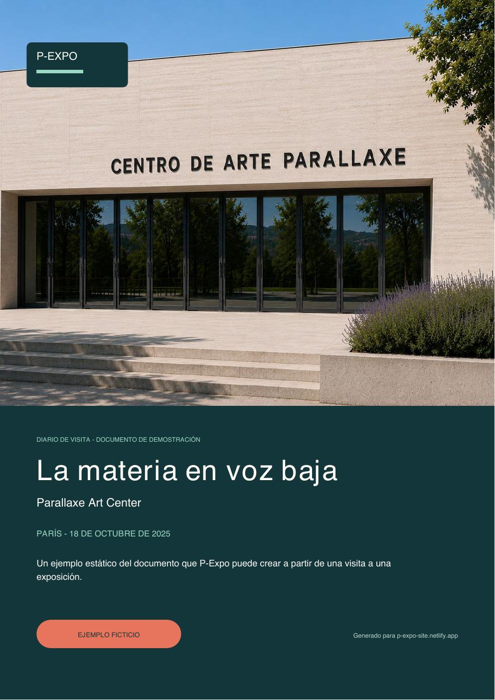 Portada - P-Expo