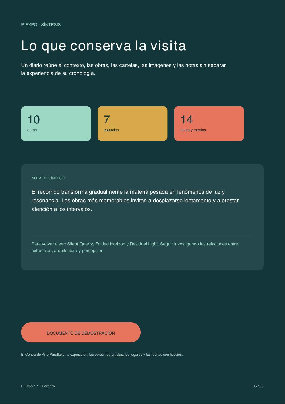 Resumen final - P-Expo